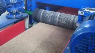 vertical corrugating line