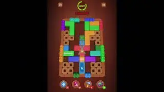 Wood Block Jam Levels 761-762-763-764-765-766-767-768-769-770