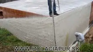 Striekaná izolácia - striekaná polyuretánová izolácia - striekaná pur pena - izolaciapur