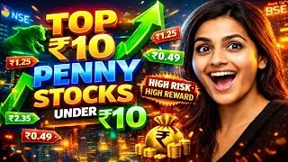 ₹10 Se Kam Ke BEST Penny Stocks | Small Price, BIG Possibilities 📊 #pannystock 