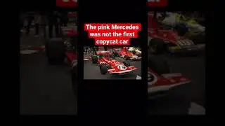 The pink Mercedes was not the first copycat car in F1