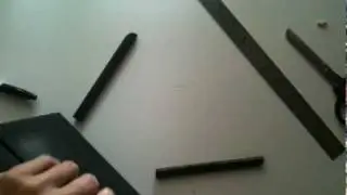 iPad case w/ simple stand mod