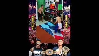 Gunter vs Jey Uso Wrestlemania 41 | Wrestling Fan Made. #like #subscribe
