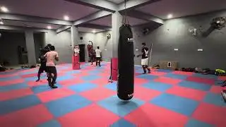 Kickboxing single attack training #youtube