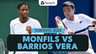4 Match Point Saves To Win In Monfils vs Barrios Vera Thriller 🤯 | Toronto 2025 Highlights