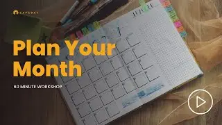Monthly Planning Workshop - July 2023 - Caveday