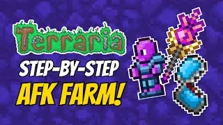 The BEST AFK Farm in Terraria (Step-By-Step)