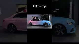 kakawrap pink to blue car wrap#custom #diy #life #nearme #asmr #coolcar #summer #fashion #wrapping