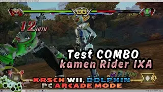 IXA Combo in Arcade Mode Hard, KRSCH WII, DOLPHIN PC