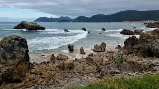 Cantabria: Noja - Playa de Ris - Sendero hasta la Playa de Trengandín  (2025 Agosto)