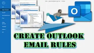 Creating Folder in outlook and making rules || In Bangla.