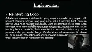 11421035_Ma'ruf Efendi_Reinforcing and Balancing Loop