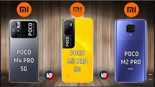 Xiaomi Poco M4 Pro 5G vs Xiaomi Poco M3 Pro 5G vs Xiaomi Poco M2 Pro