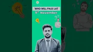 Who will pass LAT Test 9th November 2025| How to secure admissions after this Test| #lat #lattest