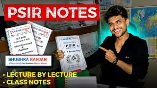 UPSC Optional PSIR Best Class Notes 😱📚 #psirupsc #upsc