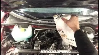 CHANGING THE OIL ON MY RX-8 R3