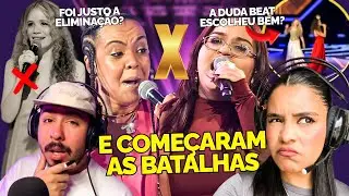 AS BATALHAS DO THE VOICE DIVIDIU OPINIÃO ENTRE NÓS 🔥