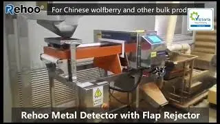 Rehoo Metal Detector For Wolfberry Bulk Application / Curah Victoria Machinery Indonesia