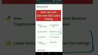 How to check latest coins details before it get listed in Binance