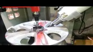 Rims Debur /NC Deburring Machine /Casting parts deburring