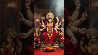 Maa Durga Aarti Holy Glow ✨ Divine Spiritual Cinematic Energy!