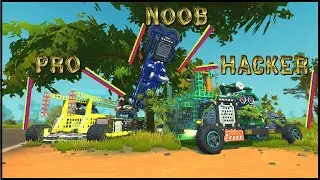 Finding the FASTEST way to harvest wood in Scrap Mechanic Survival.