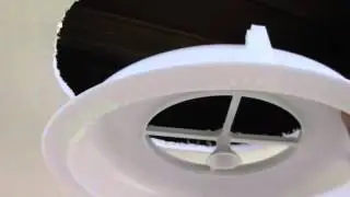 install a ceiling vent in 5 minutes - Haron 12R 340mm
