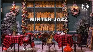 Cozy Winter Coffee Shop Jazz Playlist for Study, Work, Laidback, Relax - Cafe Music BGM