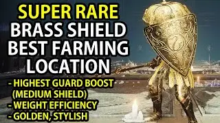 ELDEN RING - BRASS SHIELD BEST MEDIUM SHIELD FARMING LOCATION (EASY GUIDE)