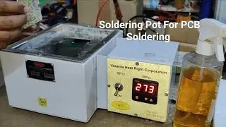 soldering pot and it's application