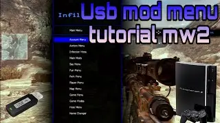 MW2 USB MOD MENU TUTORIAL (PS3)