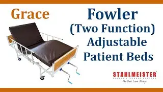 Grace - Fowler Type ( Two Function) Patient Bed - Product Video - @Rs. 13800/- Only