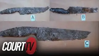 Knife Collected in Debris from Keith Caneiro's Home