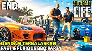 Unlock Secret Ending ‼️ Fast and Furious Backyard BBQ Auto Sale Life Indonesia Part 9 END