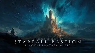 Starfall Bastion | 8 Hours Fantasy Sleep Music | Fantasy Ambience for Deep Rest & Relaxation