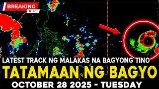 OCTOBER 28 2025 | BAGONG BAGYO NA NABUBUO  SA SILANGAN POSIBLENG MAGING MALAKAS NA BAGYO!