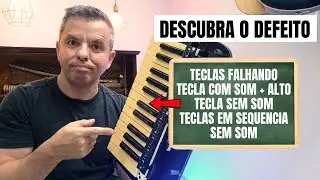 👉Teclas falhando, sem com ou com volume mais alto. Descubra onde está o defeito 💡