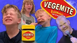 Kids try VEGEMITE for the first time! *Hilarious*