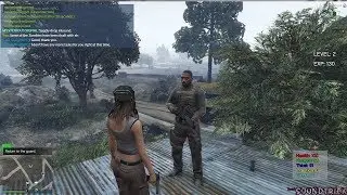 [ GTA V ONLINE ZOMBIE SURVIVAL ROLEPLAY ] KILLIN ZOMBIES AROUND THE BASE MISSION [ FIVEM SERVER ]