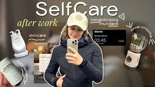 Cozy Evening Routine After Work 🌙 | Gentle Self Care Routine, Slow Living - Silent Vlog (asmr)