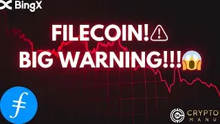 FILECOIN WARNING⚠️ ALL-TIME HIGH NOT POSSIBLE?!😱