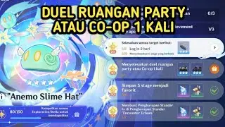 Menyelesaikan Duel Ruangan Party atau Co-op 1 Kali di Miliastra Wonderland Genshin Impact 6.1