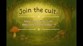 Meet the Critters! 🐌✨ | Welcome to The Critter Cult