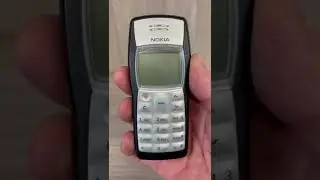 The Nokia 1100 Mobile Phone Up Close #shorts