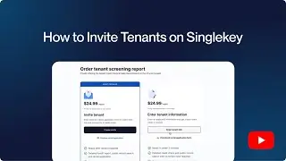 How to Invite Tenants on Singlekey