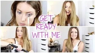 Get Ready With Me: Dewy Makeup + Straight Hair | vlogwithkendra