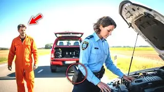 A Single-Dad Mechanic Stopped to Help a Cop &mdash; Until He Recognized Her Face, Everything Changed...