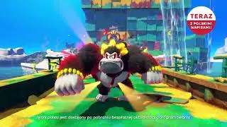 Donkey Kong Bananza &ndash; Teraz z polskimi napisami! | Nintendo Switch 2
