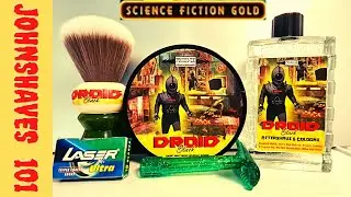 Droid Black! soap&splash :La Criatura Razor: Laser blade: peregrino brush: afta balm