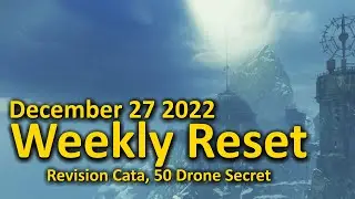 Weekly Reset: New Story, 50 Drone Secret (December 27 2022 - Destiny 2)